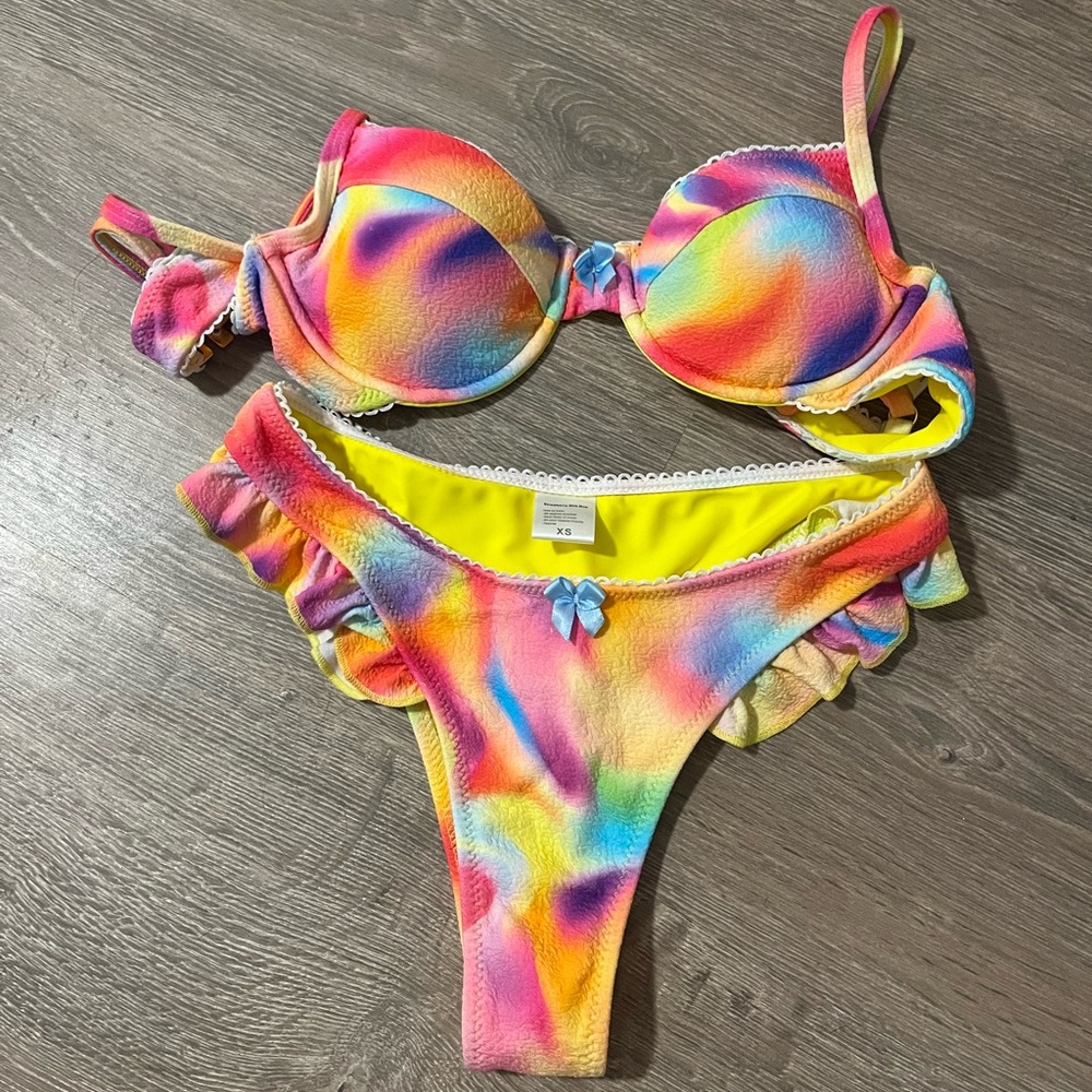 Strawberry milk mob bikini